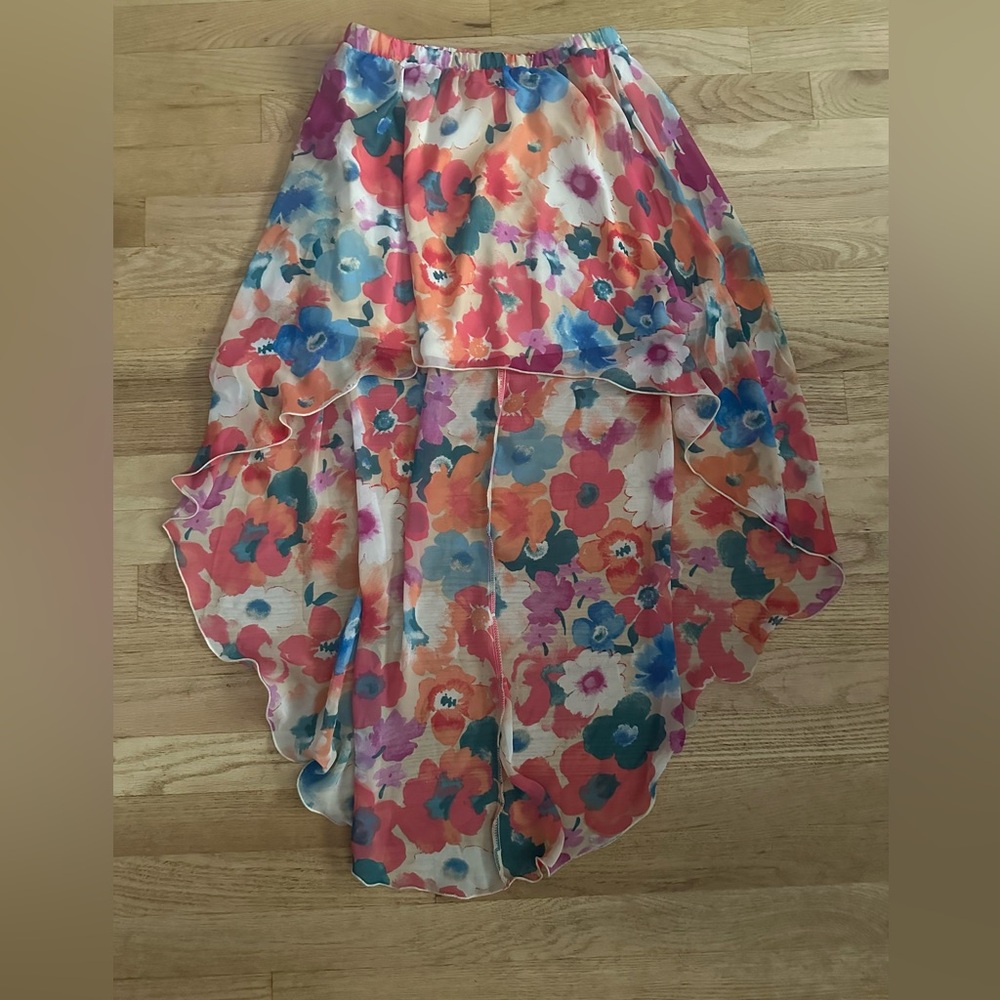 Floral skirt
